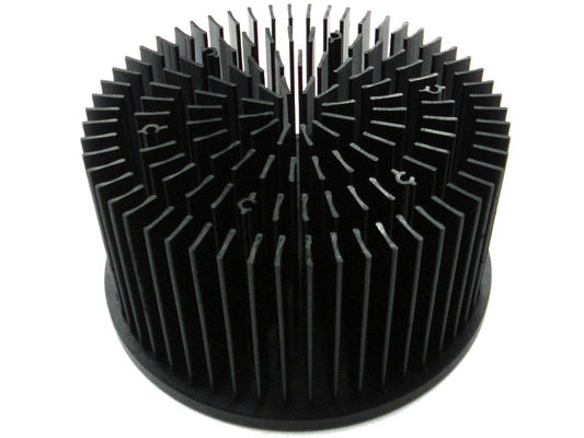 RoHS Aluminium Forged Heat Sink For LED Anticorrosive 160x82mm