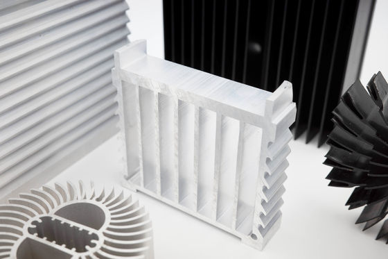 Antirust Stable Aluminum Extrusion Heatsink , Automotive Extruded Aluminium Profiles