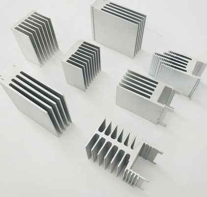 Bending Alloy Aluminum Extrusion Profiles Heat Sink Multipurpose