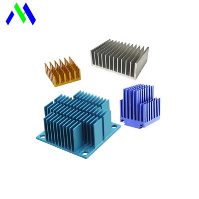 Dissipatore di calore anodizzato multiuso del quadrato, anti dissipatore di calore di CNC di corrosione
