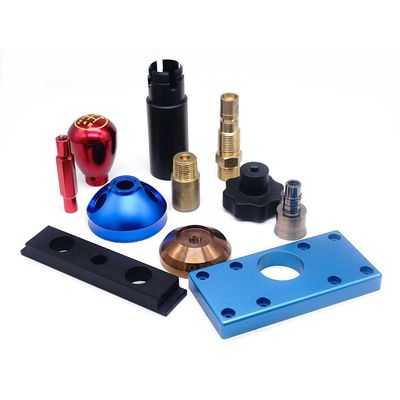 Brass Aluminium CNC Turning Parts Anticorrosive Tolerance 0.01mm