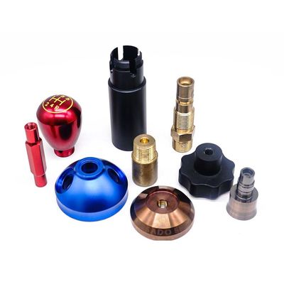 Brass Aluminium CNC Turning Parts Anticorrosive Tolerance 0.01mm