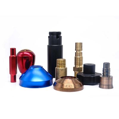 Brass Aluminium CNC Turning Parts Anticorrosive Tolerance 0.01mm