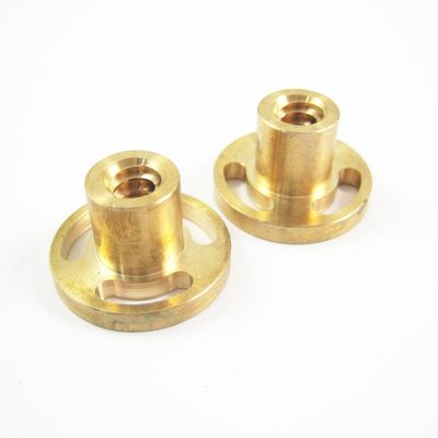 Industrial Brushed Brass Turning Parts , Motorcycle CNC Precision Turning Components