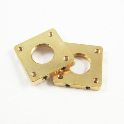 Industrial Brushed Brass Turning Parts , Motorcycle CNC Precision Turning Components