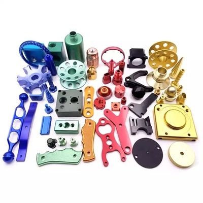 Antirust Metal CNC Turning Parts Multicolor Mirror Polish Finish