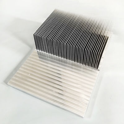 Industrial Rustproof Laser Heat Sink , Anodizing Aluminium Heat Sink Extrusion