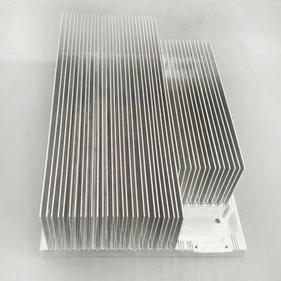 Bonded Fin Electronic Heat Sink Rectangle Shape Aluminum Material