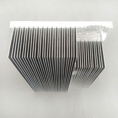 Bonded Fin Electronic Heat Sink Rectangle Shape Aluminum Material
