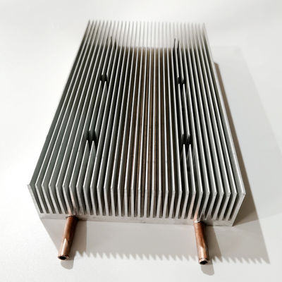 AL6063 T5 Water Radiator Heat Sink Anticorrosive Black Anodizing