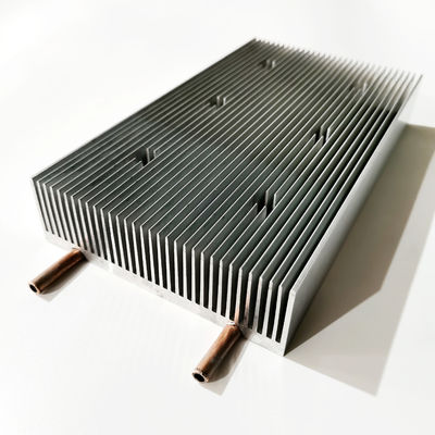 AL6063 T5 Water Radiator Heat Sink Anticorrosive Black Anodizing