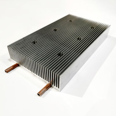 AL6063 T5 Water Radiator Heat Sink Anticorrosive Black Anodizing