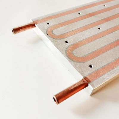Rustproof Painting Liquid Cooled Heat Sink , Stable Cold Plate Electronics Cooling
