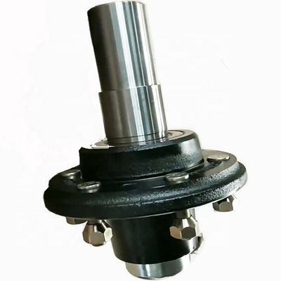 Carbon Steel Antirust Trailer Axle Spindle , Sand Blast High Precision Forging Parts