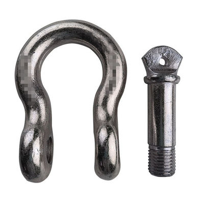 Rustproof Polished Forged Hardware , Practical Heavy Duty Shackle