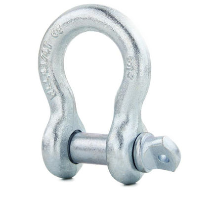 Rustproof Polished Forged Hardware , Practical Heavy Duty Shackle