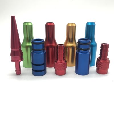 Multicolor Brass CNC Turning Milling Parts Rustproof For Automotive