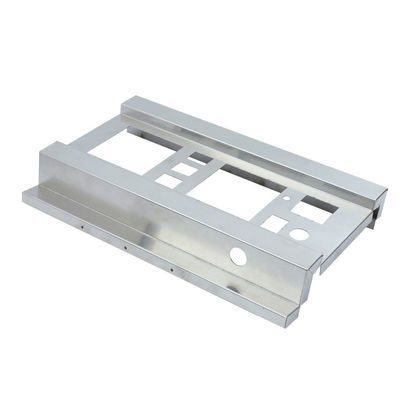 Aluminum Brushed Metal Stamping Parts Anticorrosive Practical