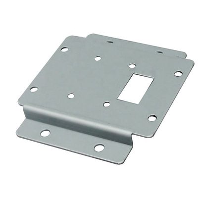 Aluminum Brushed Metal Stamping Parts Anticorrosive Practical