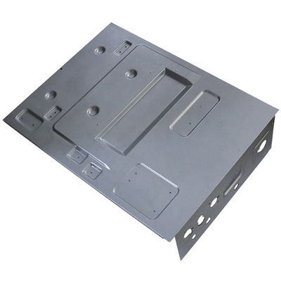 Brushed Metal Stamping Components , Automotive Stamping Stainless Steel Parts