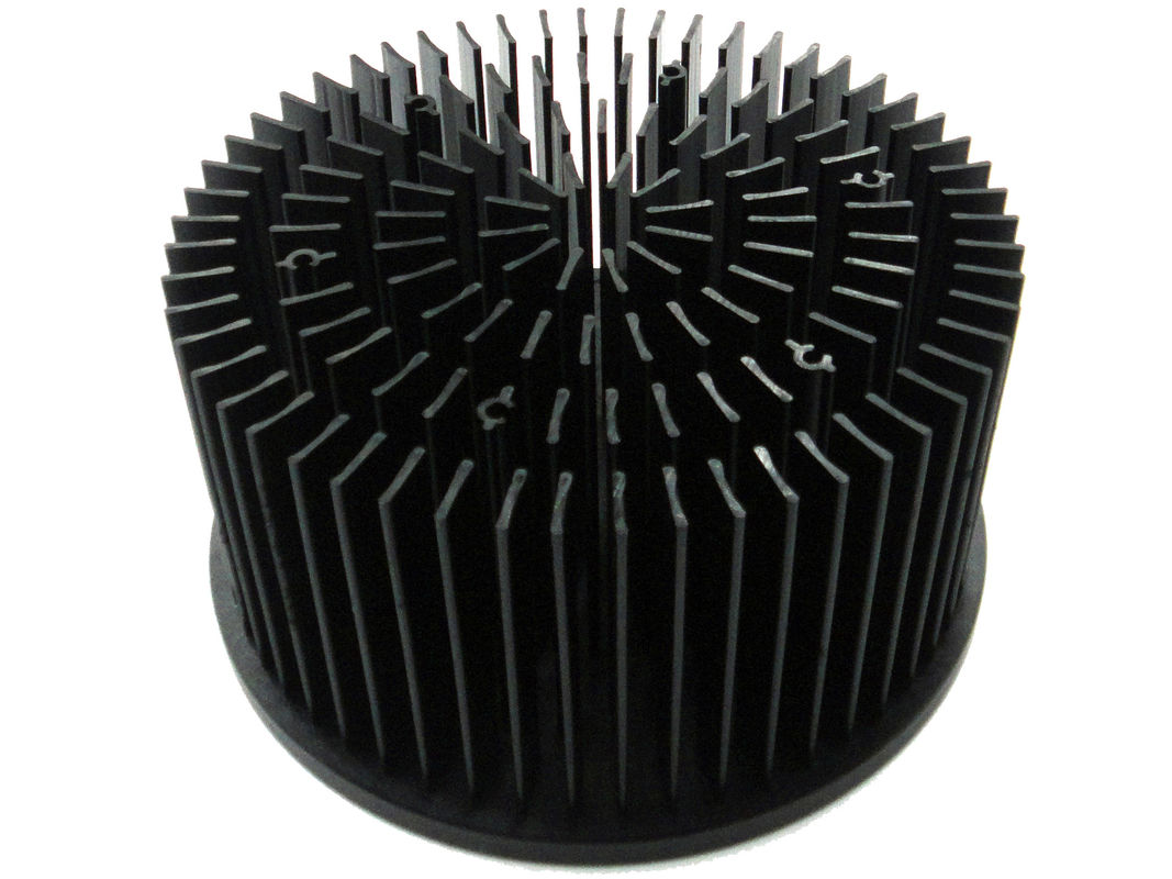 RoHS Aluminium Forged Heat Sink For LED Anticorrosive 160x82mm